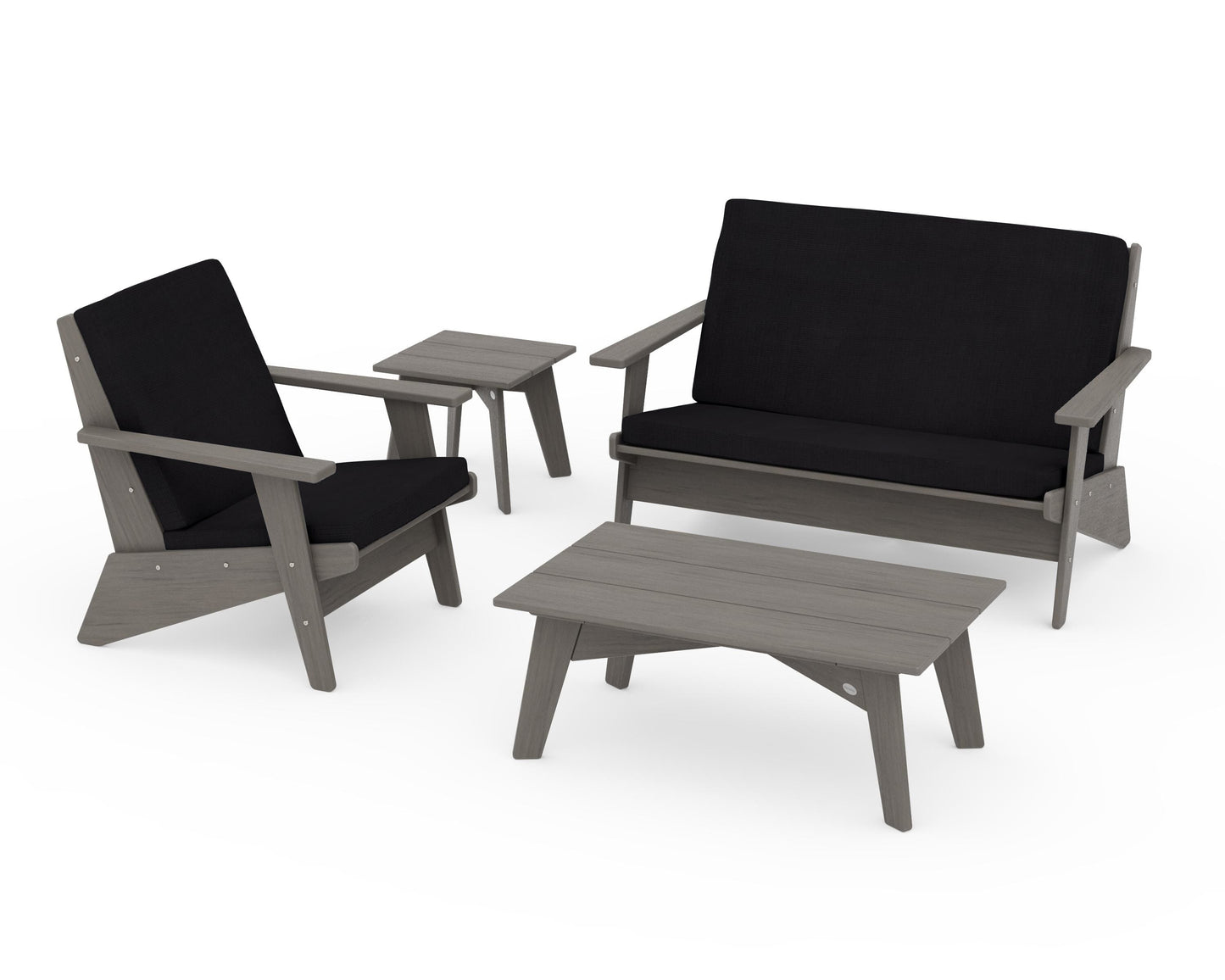 Riviera Modern Lounge 4-Piece Set