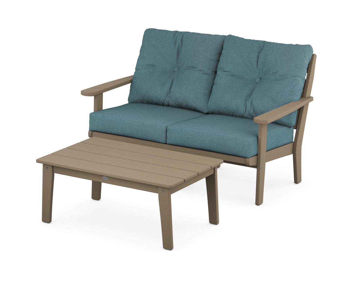 Lakeside 2-Piece Lounge Loveseat Set