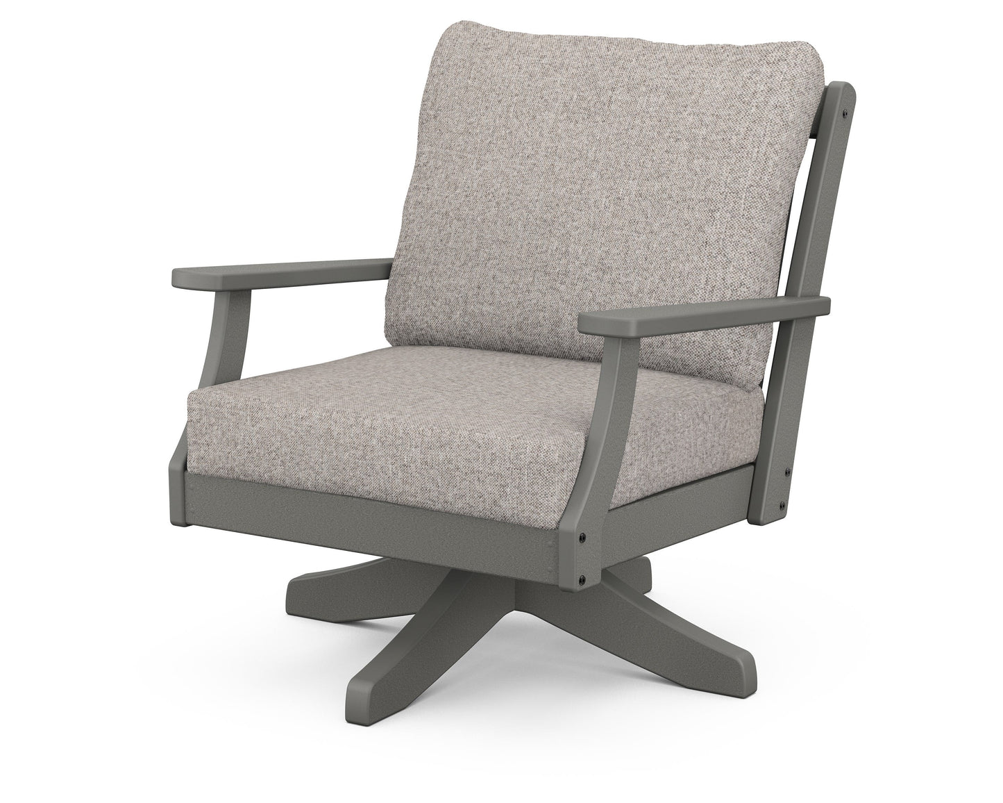 Braxton Deep Seating Swivel Chair