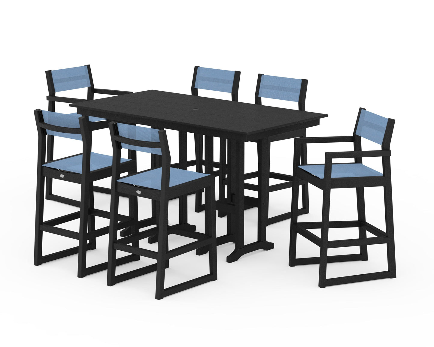 EDGE Sling 7-Piece Farmhouse Bar Set