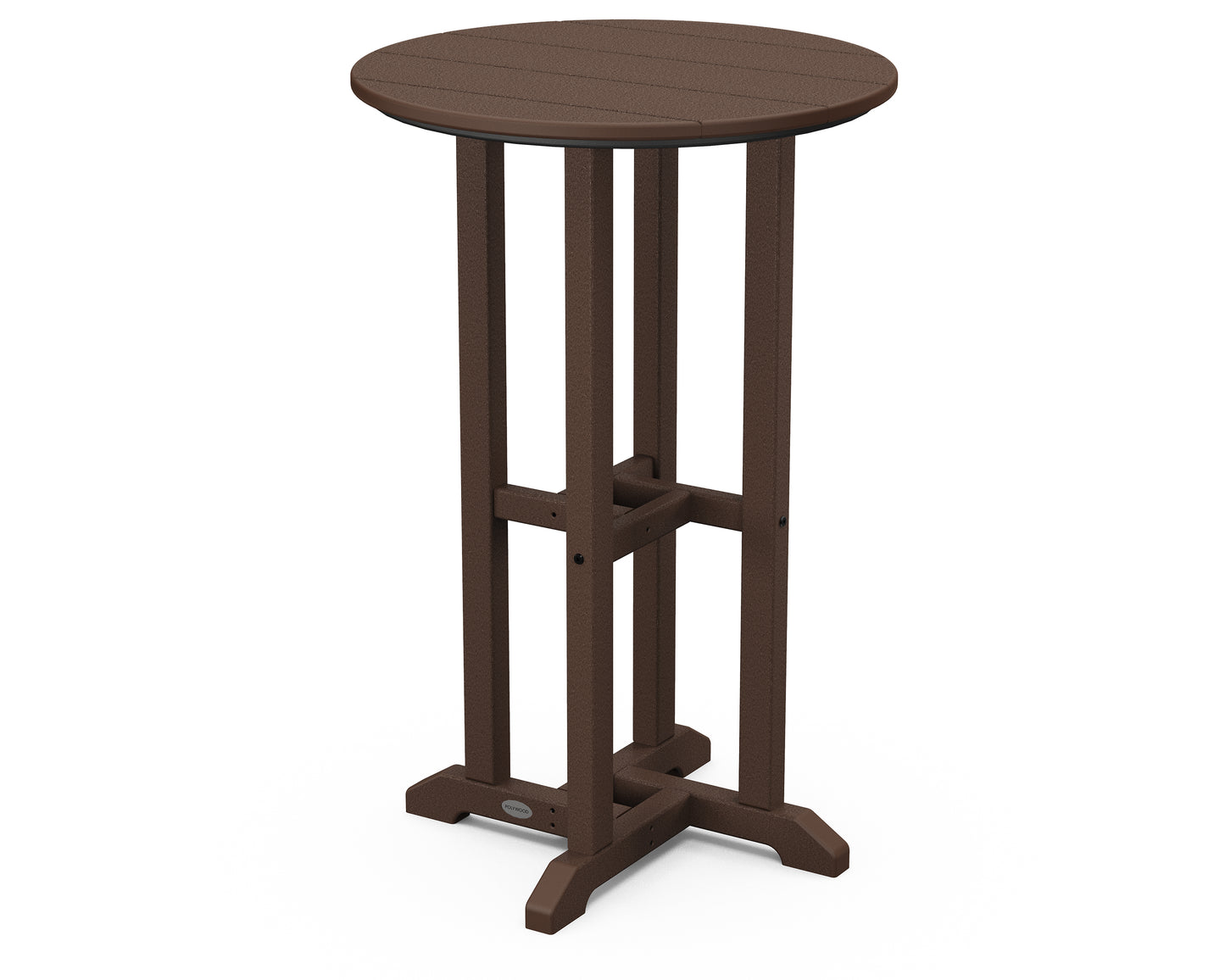 24" Round Farmhouse Counter Bistro Table