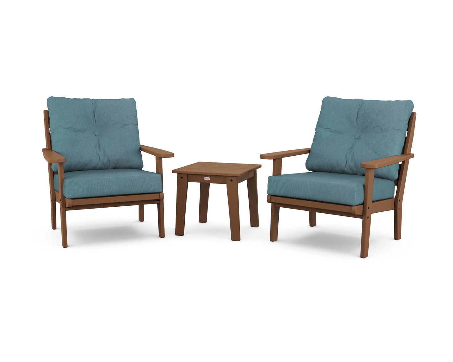 Lakeside 3-Piece Deep Seating Chair Set