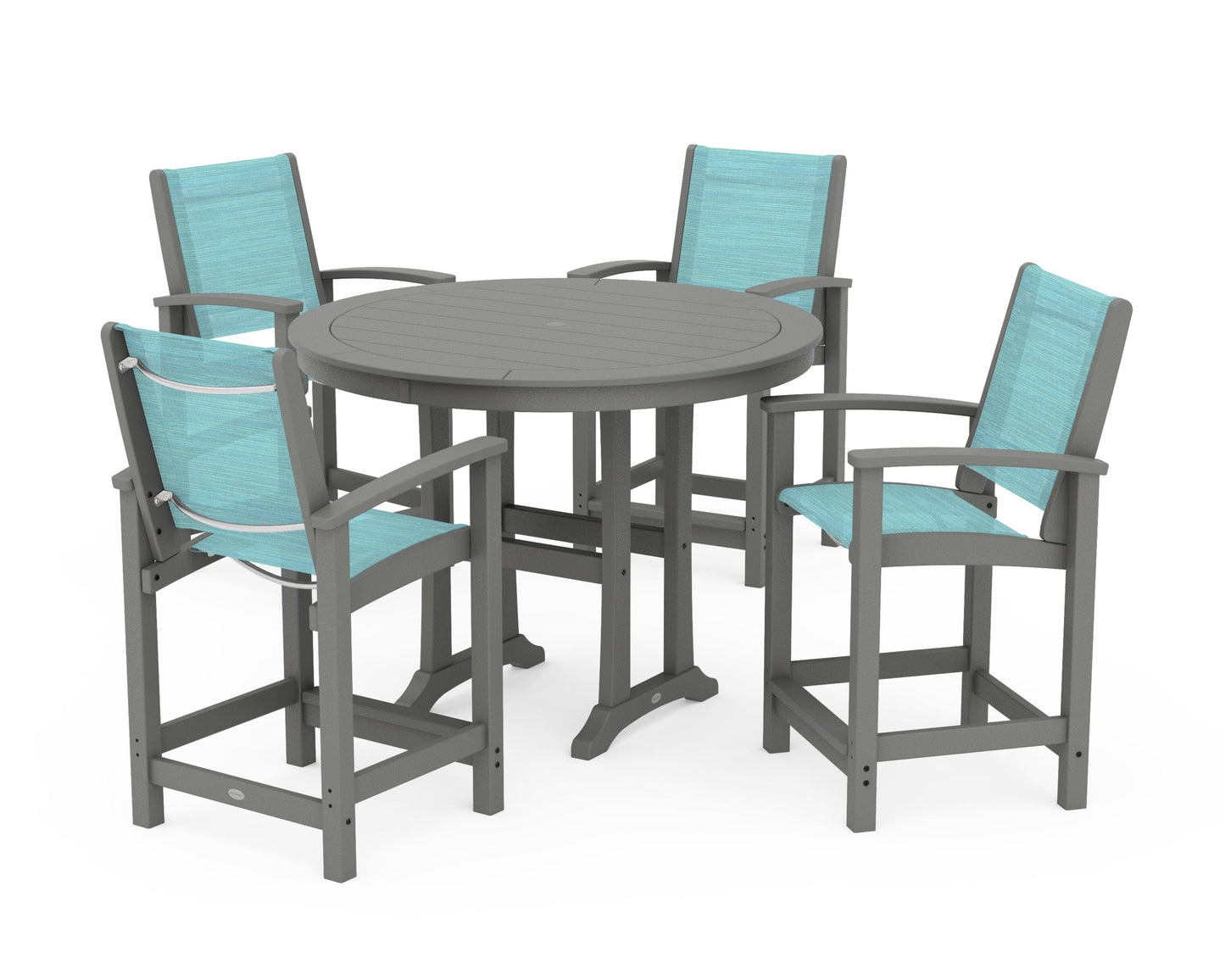 Coastal 5-Piece Counter Set