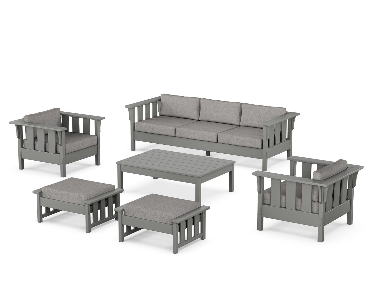 Acadia 6-Piece Lounge Sofa Set