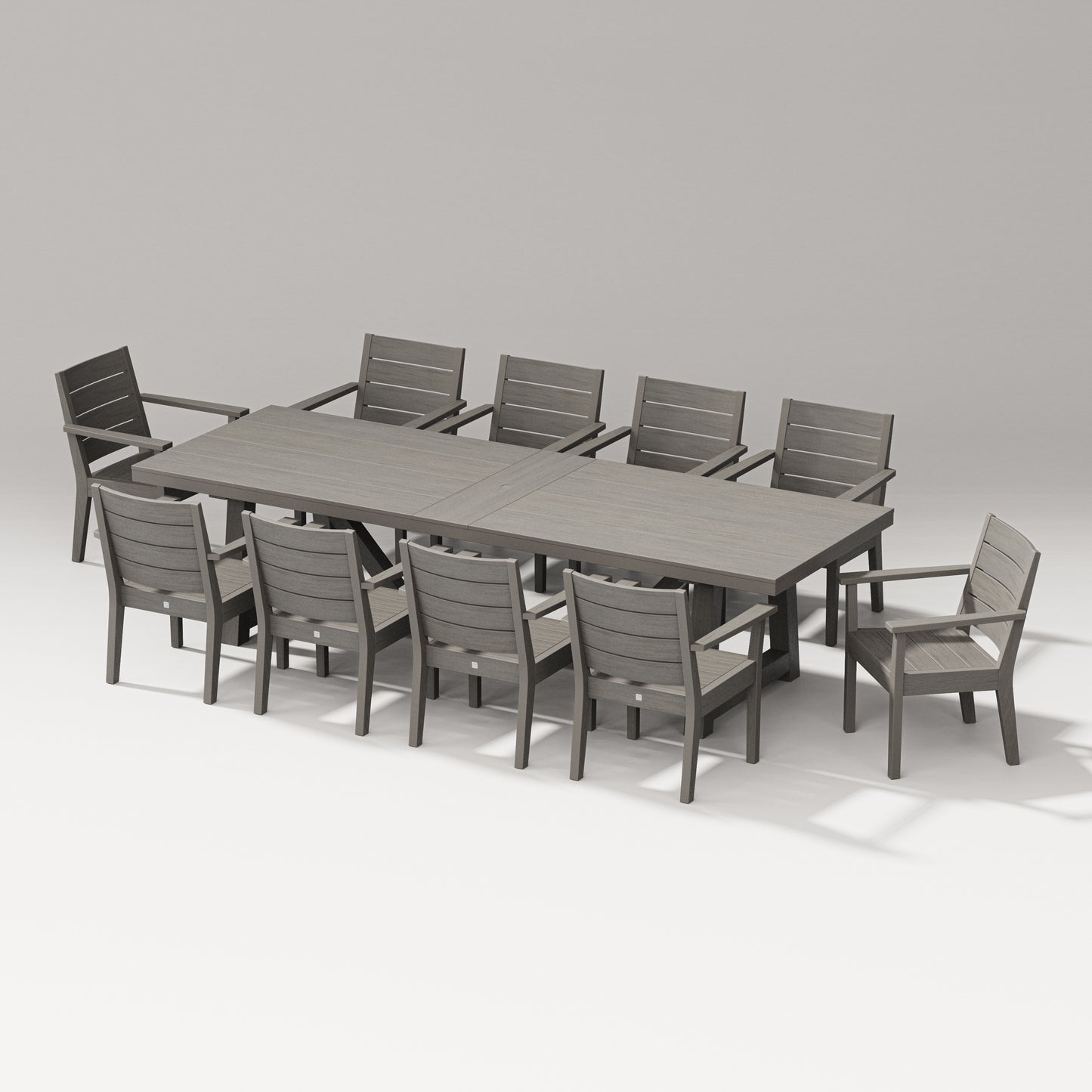 Latitude 11-Piece A-Frame Table Dining Set