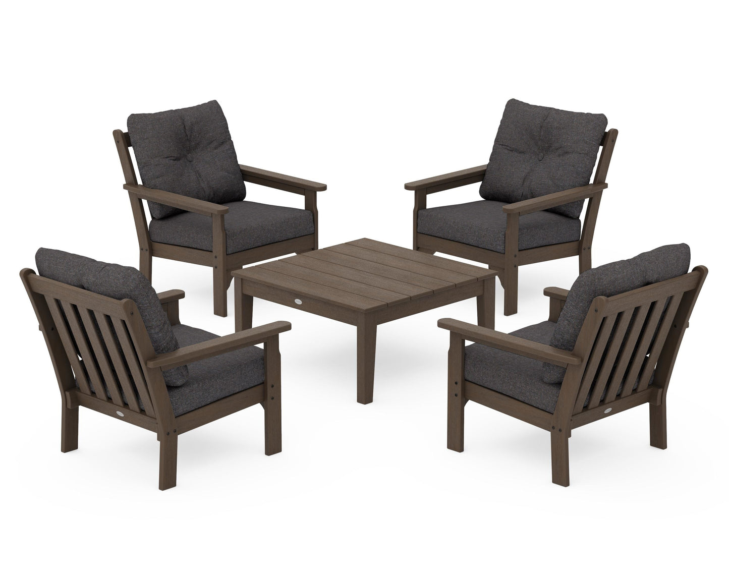 Vineyard 5-Piece Deep Seating Conversation Set