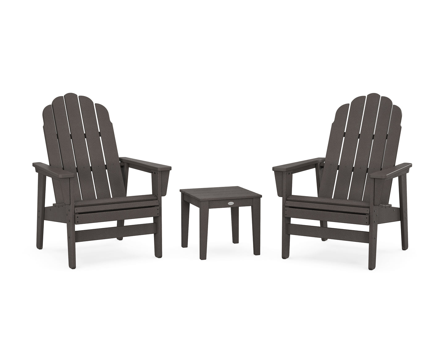 3-Piece Vineyard Grand Upright Adirondack Set