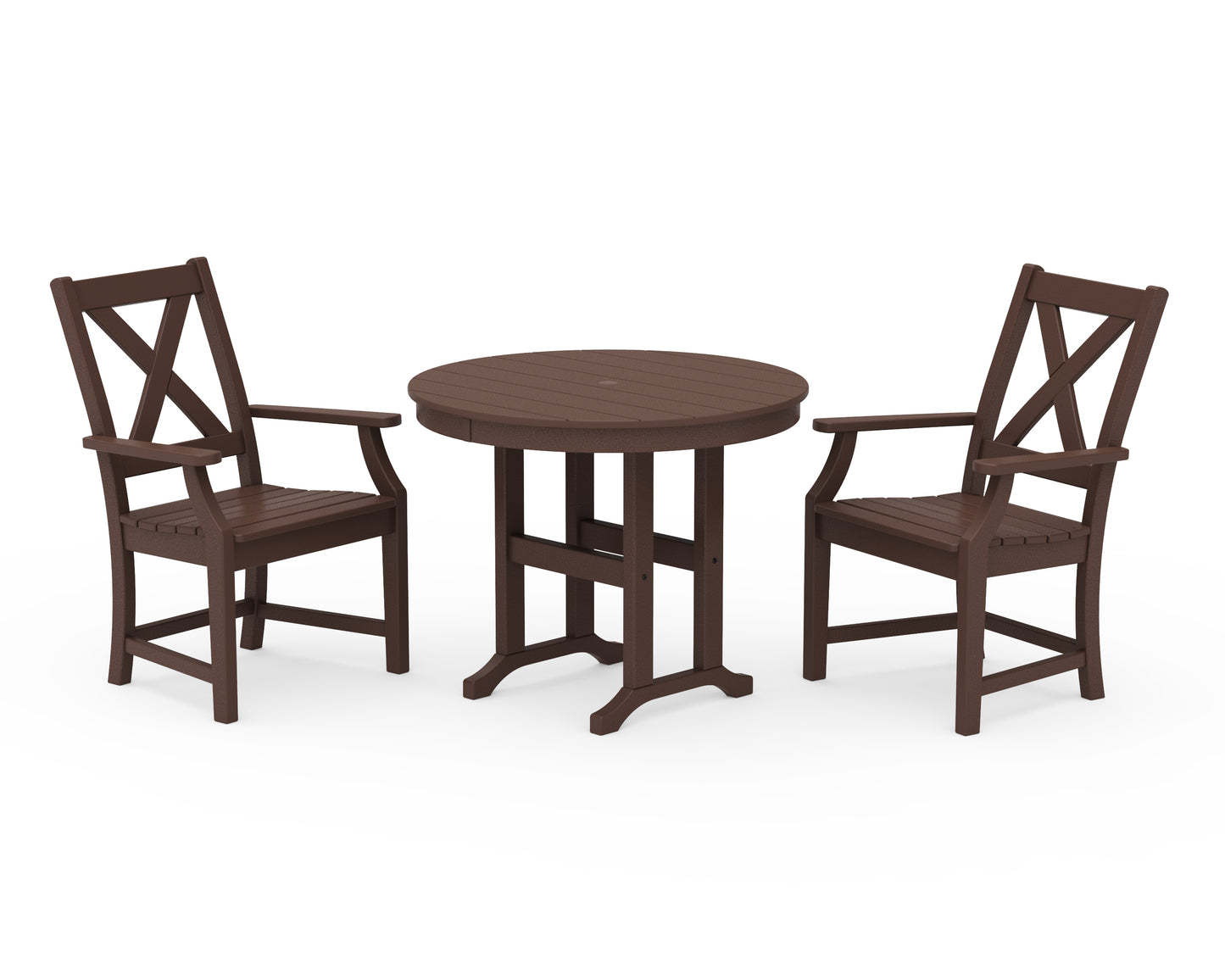 Braxton 3-Piece Round Dining Set