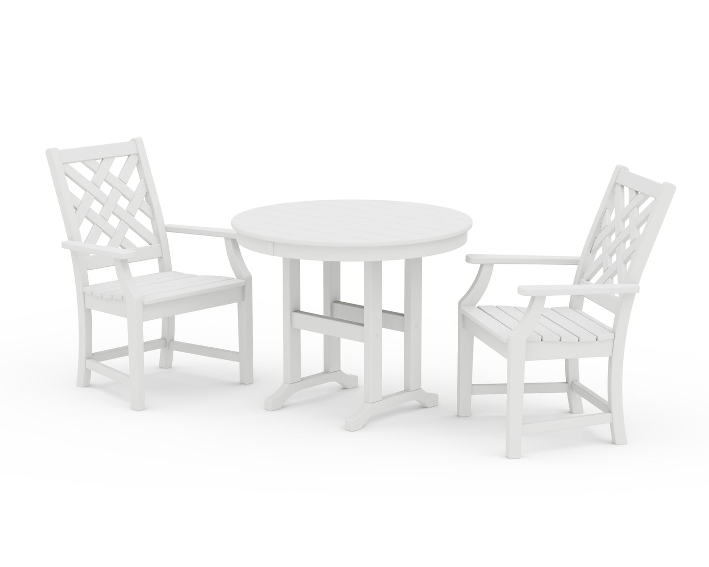 Wovendale 3-Piece Farmhouse Dining Set