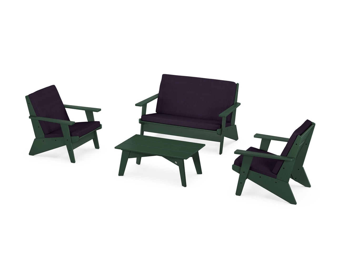 Riviera Modern Lounge 4-Piece Set