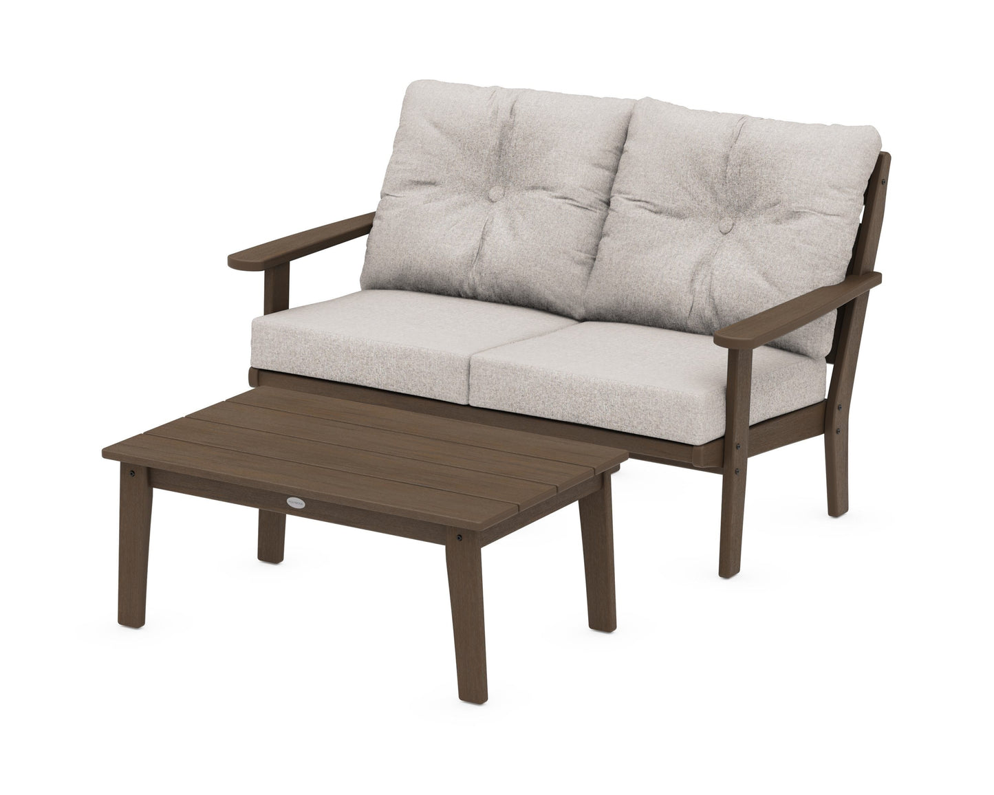Lakeside 2-Piece Lounge Loveseat Set