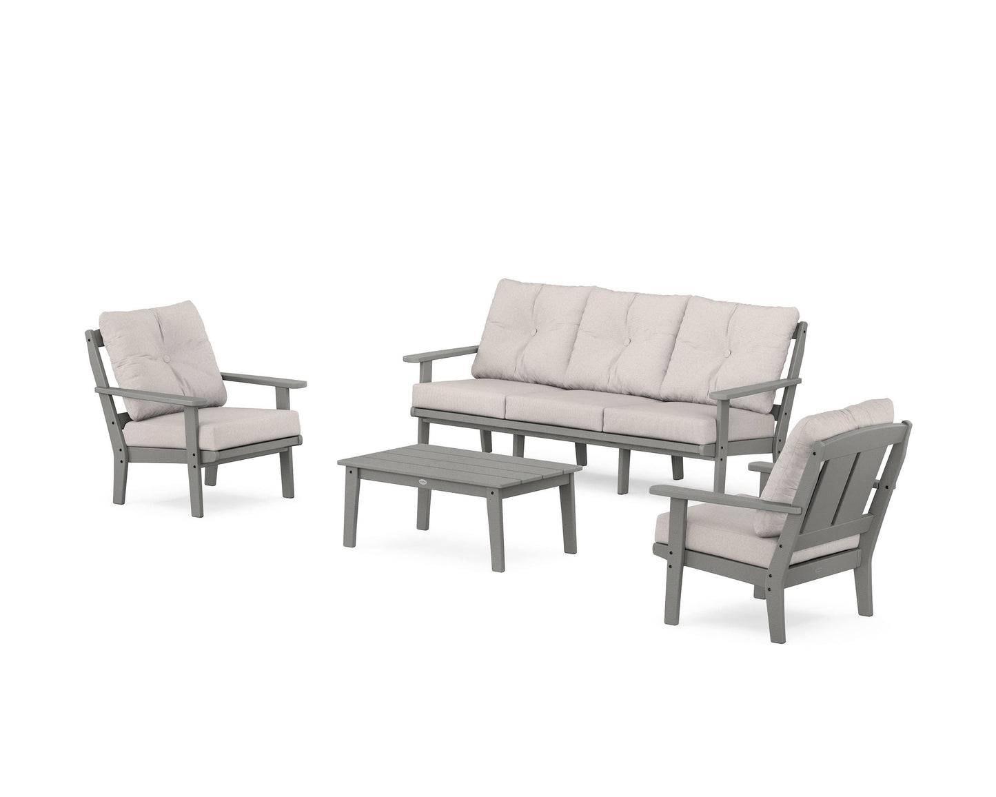 Mission 4-Piece Deep Seating Set with Sofa