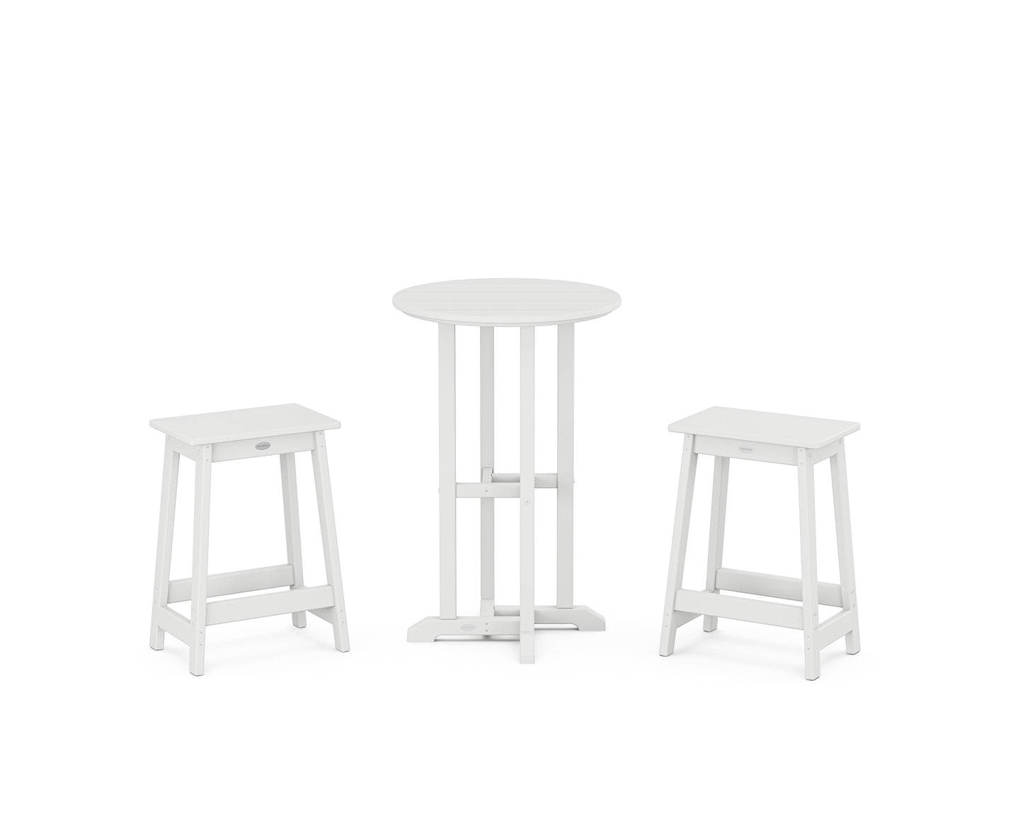Modern Studio Counter Stool 3-Piece Bistro Set