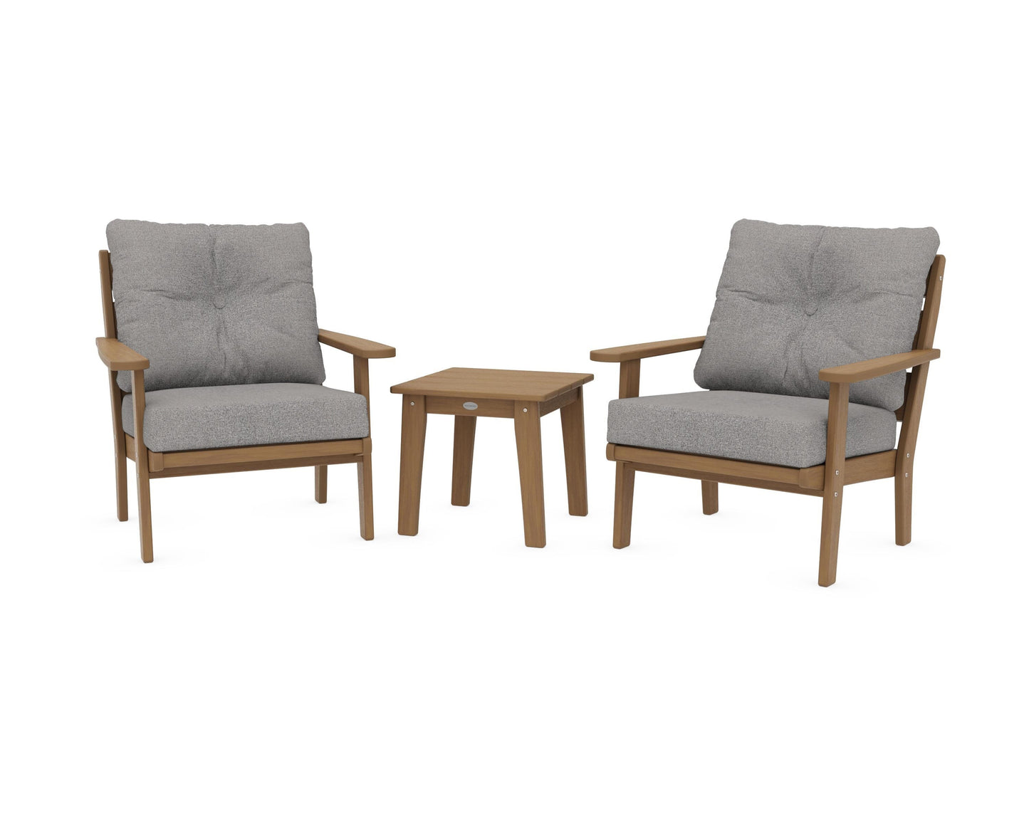 Lakeside 3-Piece Deep Seating Chair Set