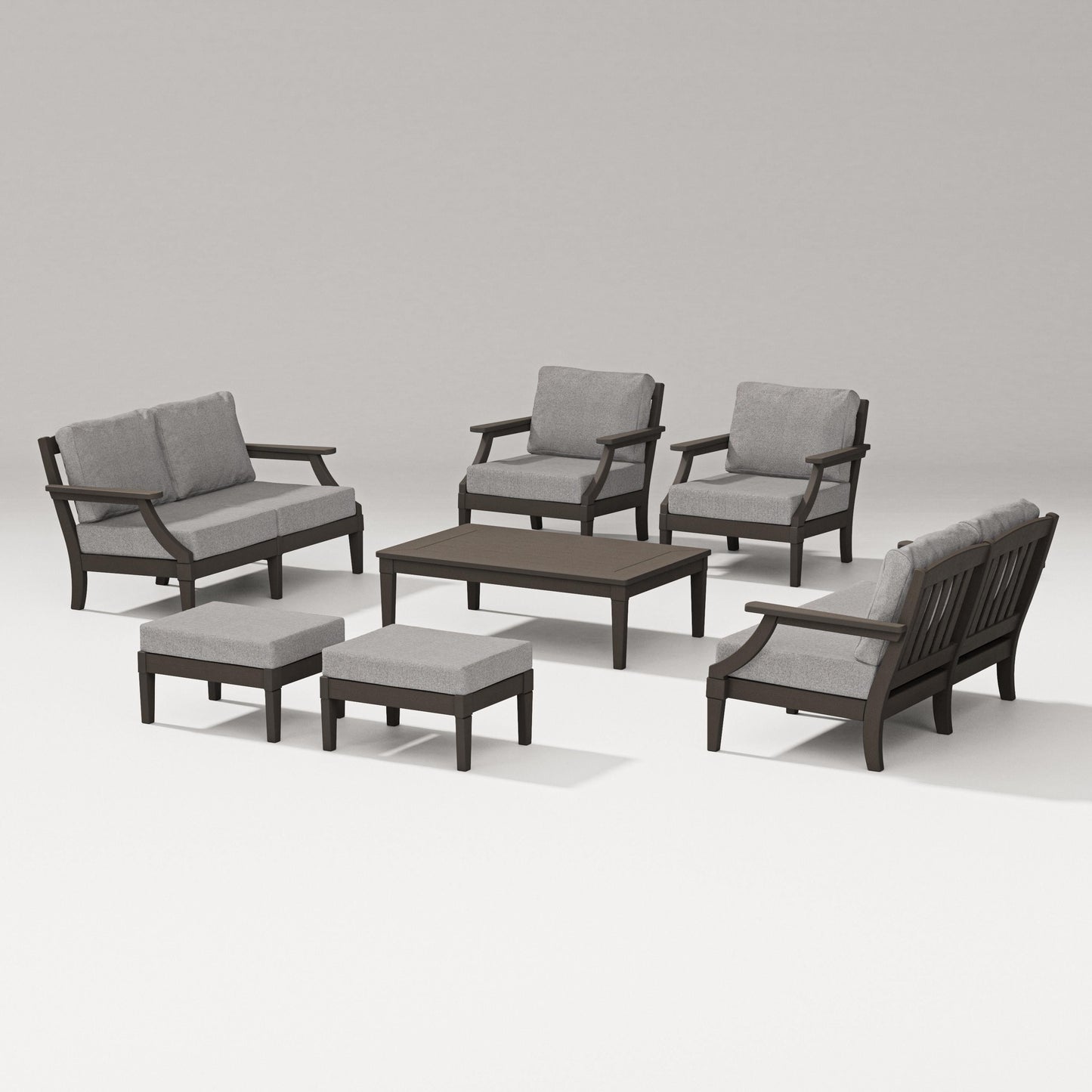 Estate 7-Piece Lounge Loveseat Set