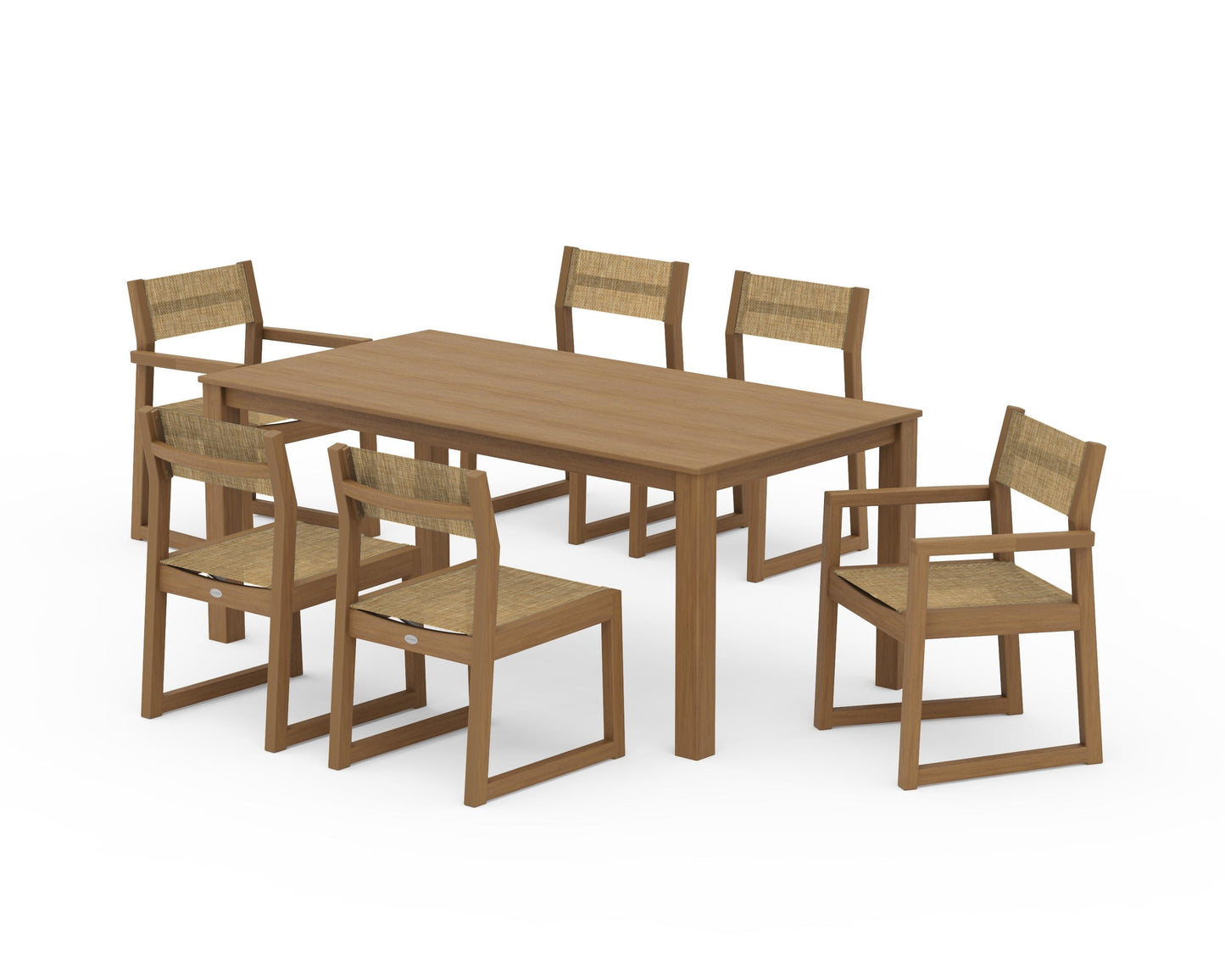 EDGE Sling 7-Piece Parsons Dining Set