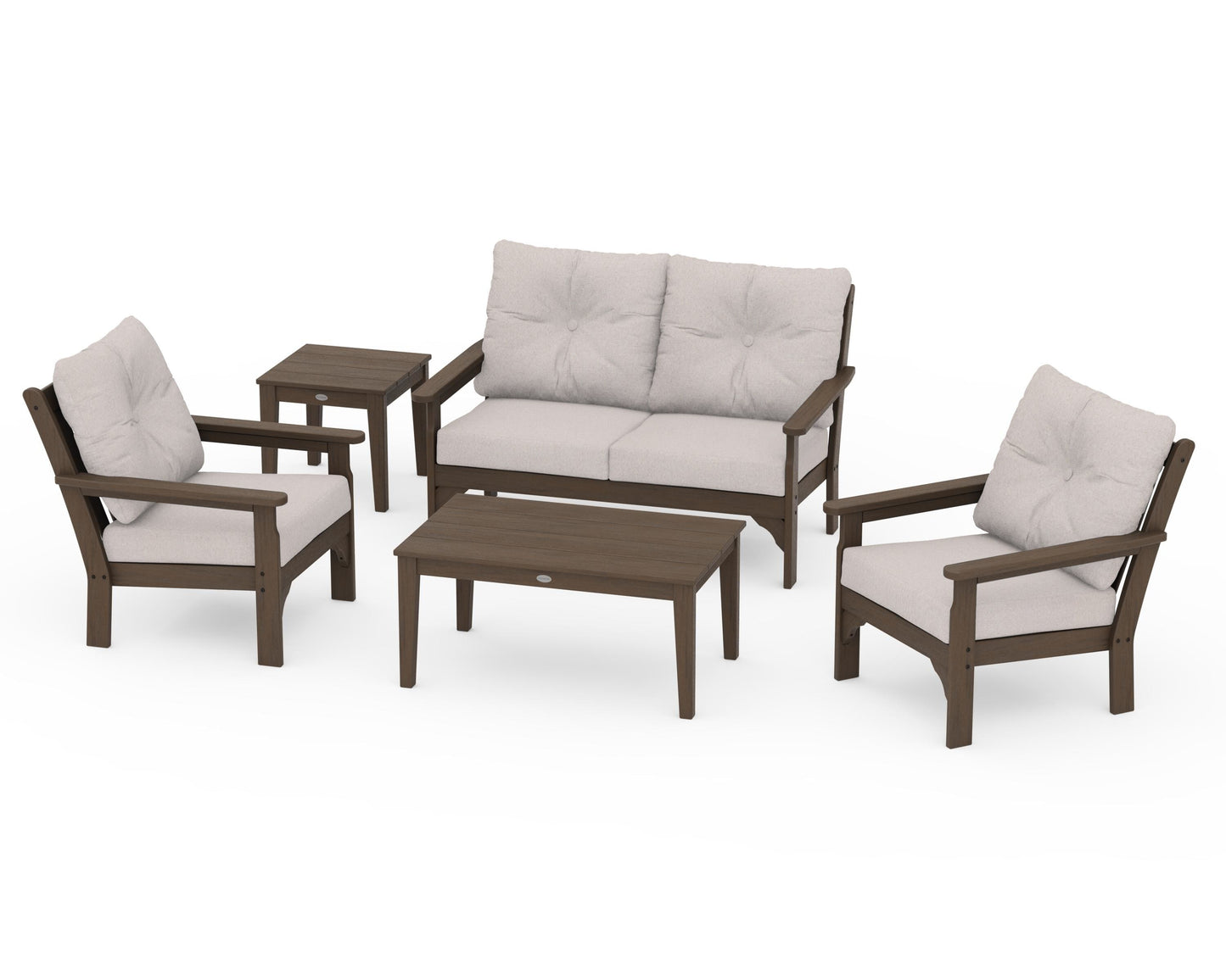Vineyard 5-Piece Deep Seating Set