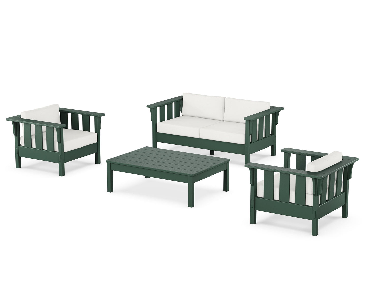Acadia 4-Piece Deep Seating Set with Loveseat