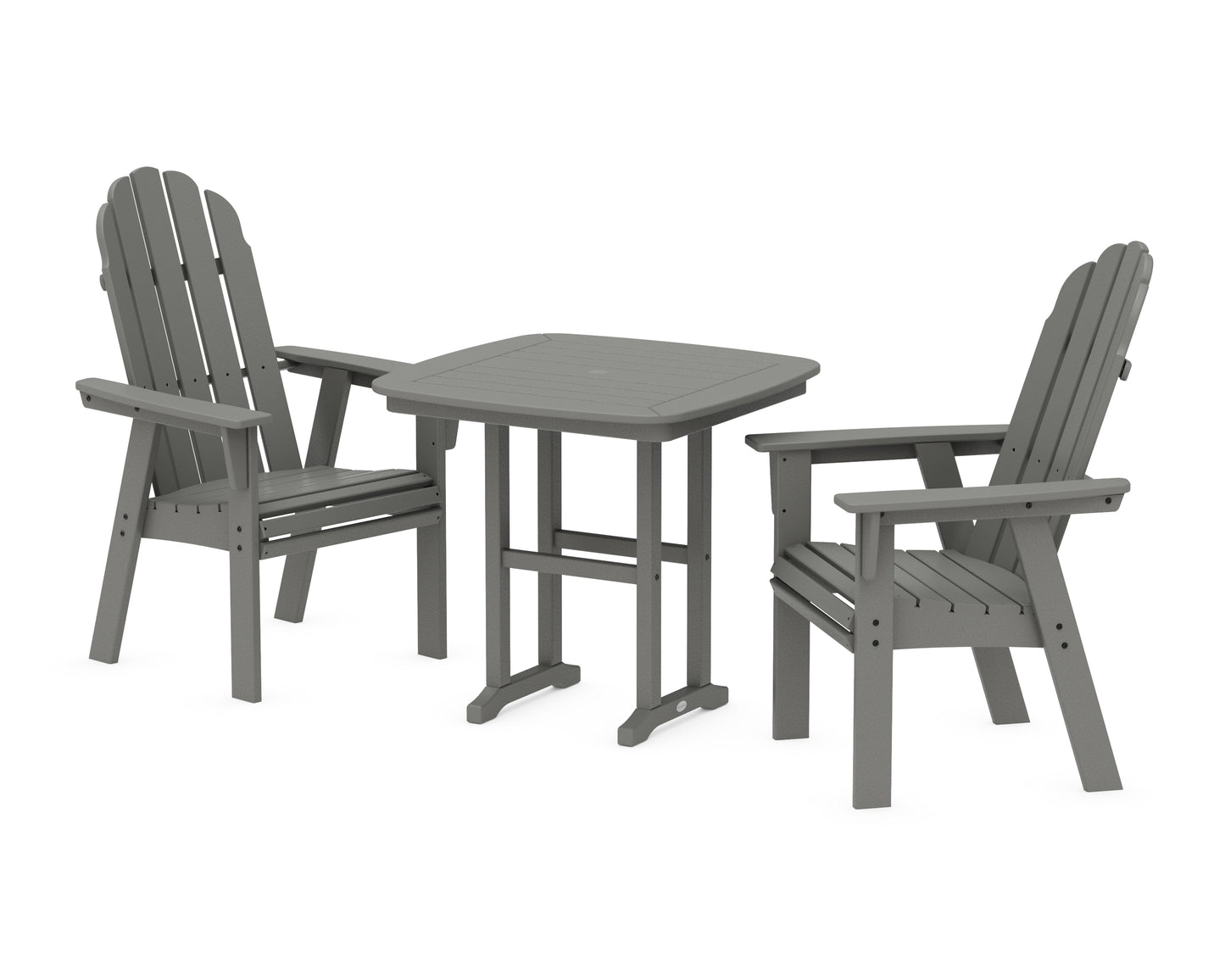 Vineyard Adirondack 3-Piece Dining Set