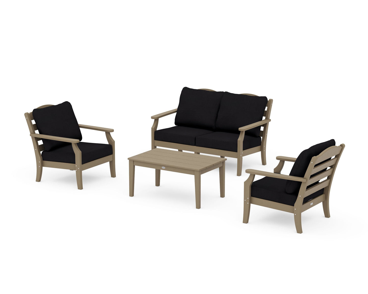 Savannah 4-Piece Deep Seating Set with Loveseat