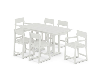 EDGE 7-Piece Farmhouse Counter Set