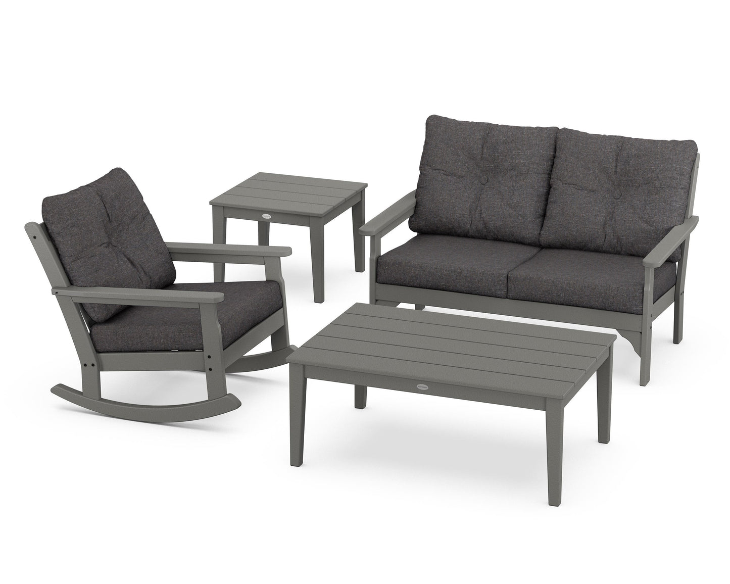 Vineyard 4-Piece Deep Seating Rocker Set