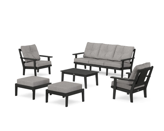 Prairie 6-Piece Lounge Sofa Set