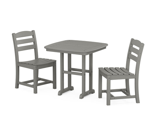 La Casa Cafe Side Chair 3-Piece Dining Set