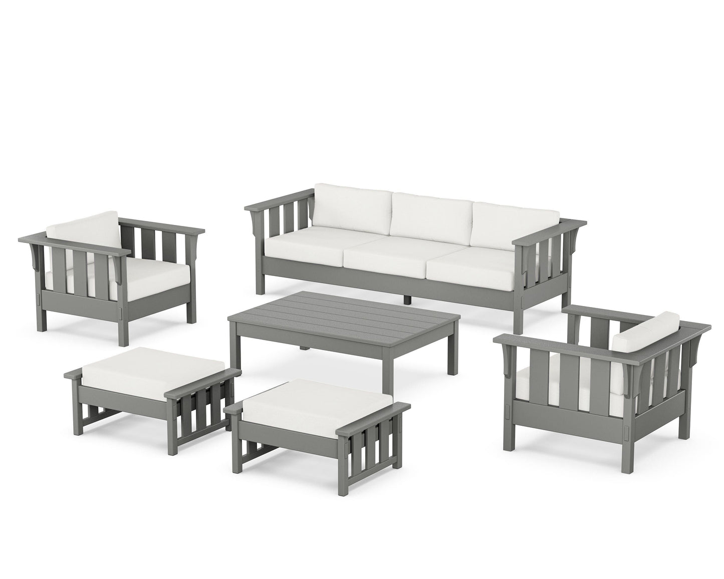 Acadia 6-Piece Lounge Sofa Set