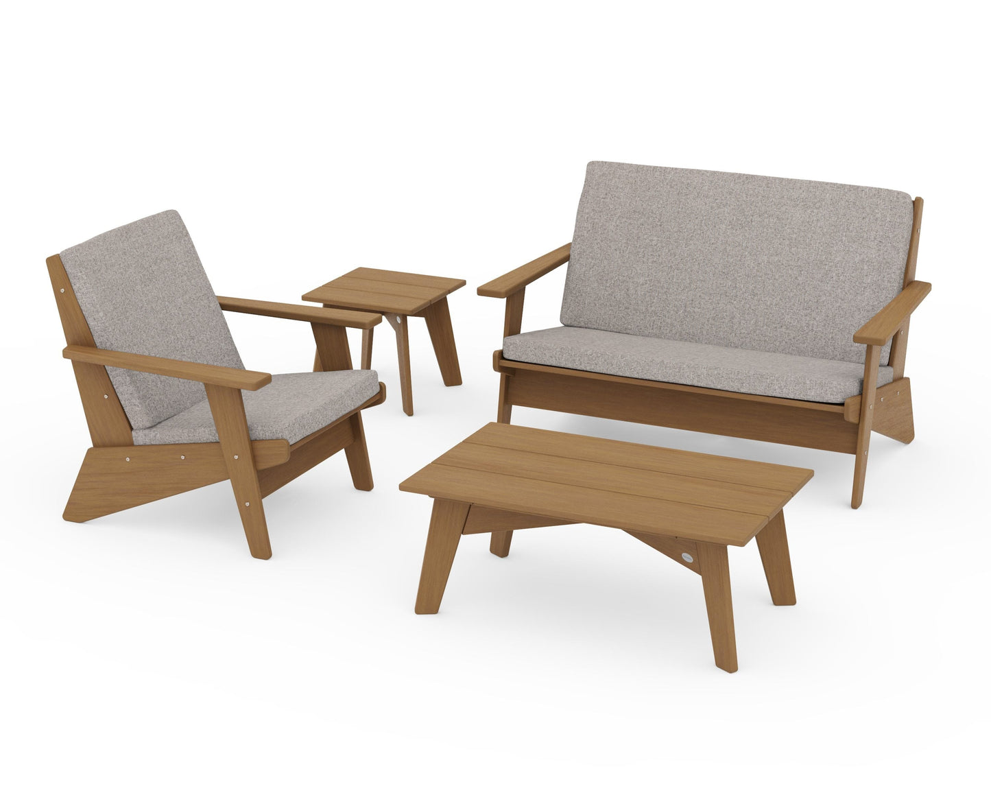 Riviera Modern Lounge 4-Piece Set