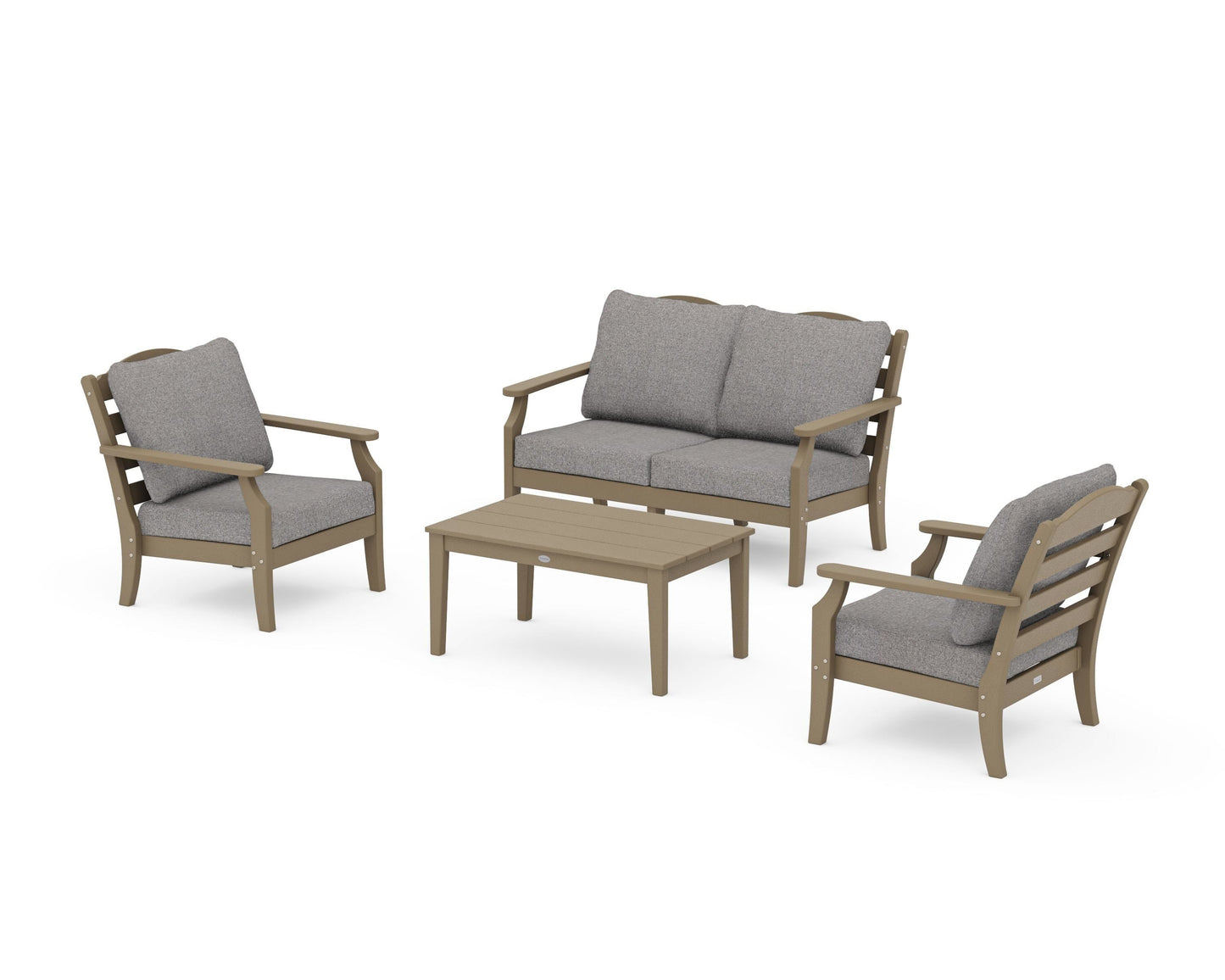 Savannah 4-Piece Deep Seating Set with Loveseat