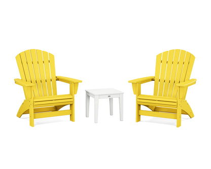 3-Piece Nautical Grand Adirondack Set