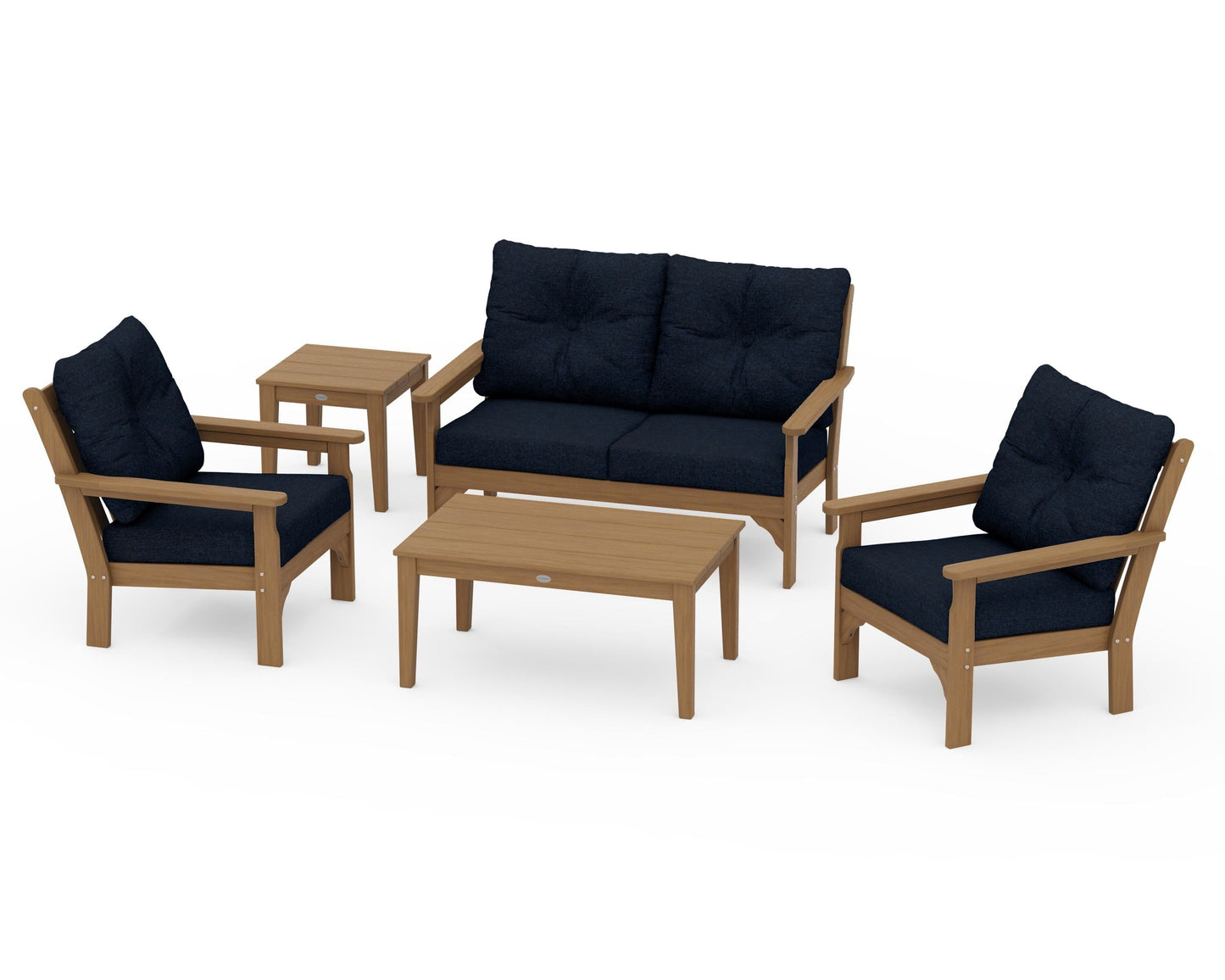Vineyard 5-Piece Deep Seating Set