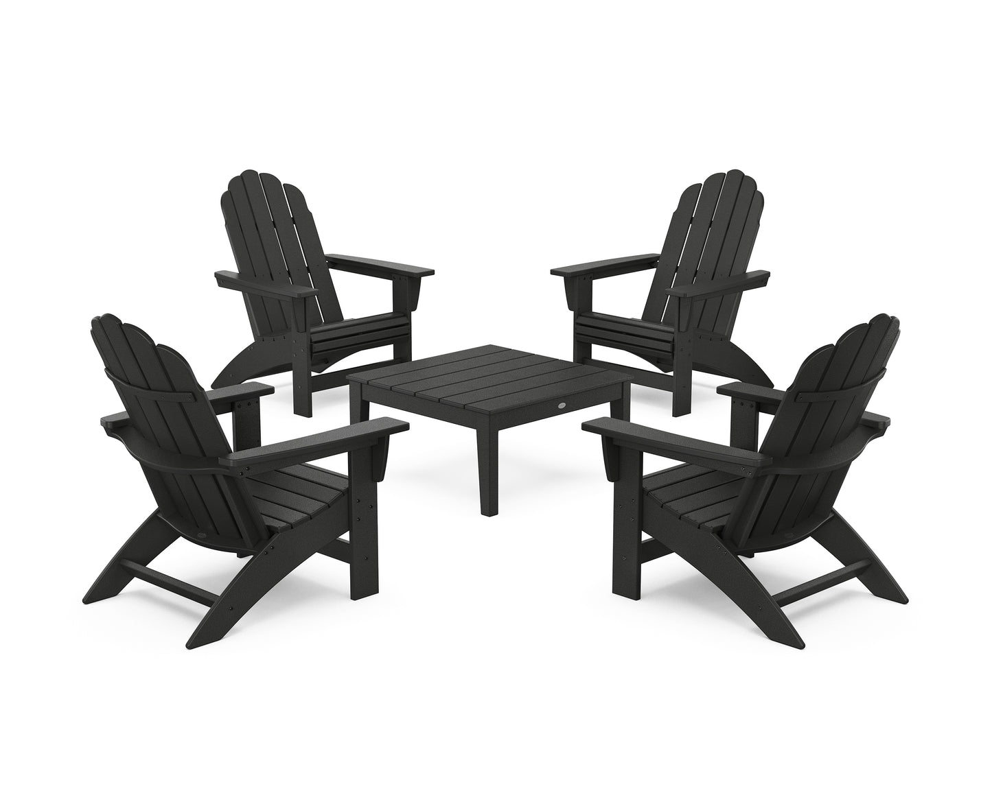 5-Piece Vineyard Grand Adirondack Chair Conversation Group