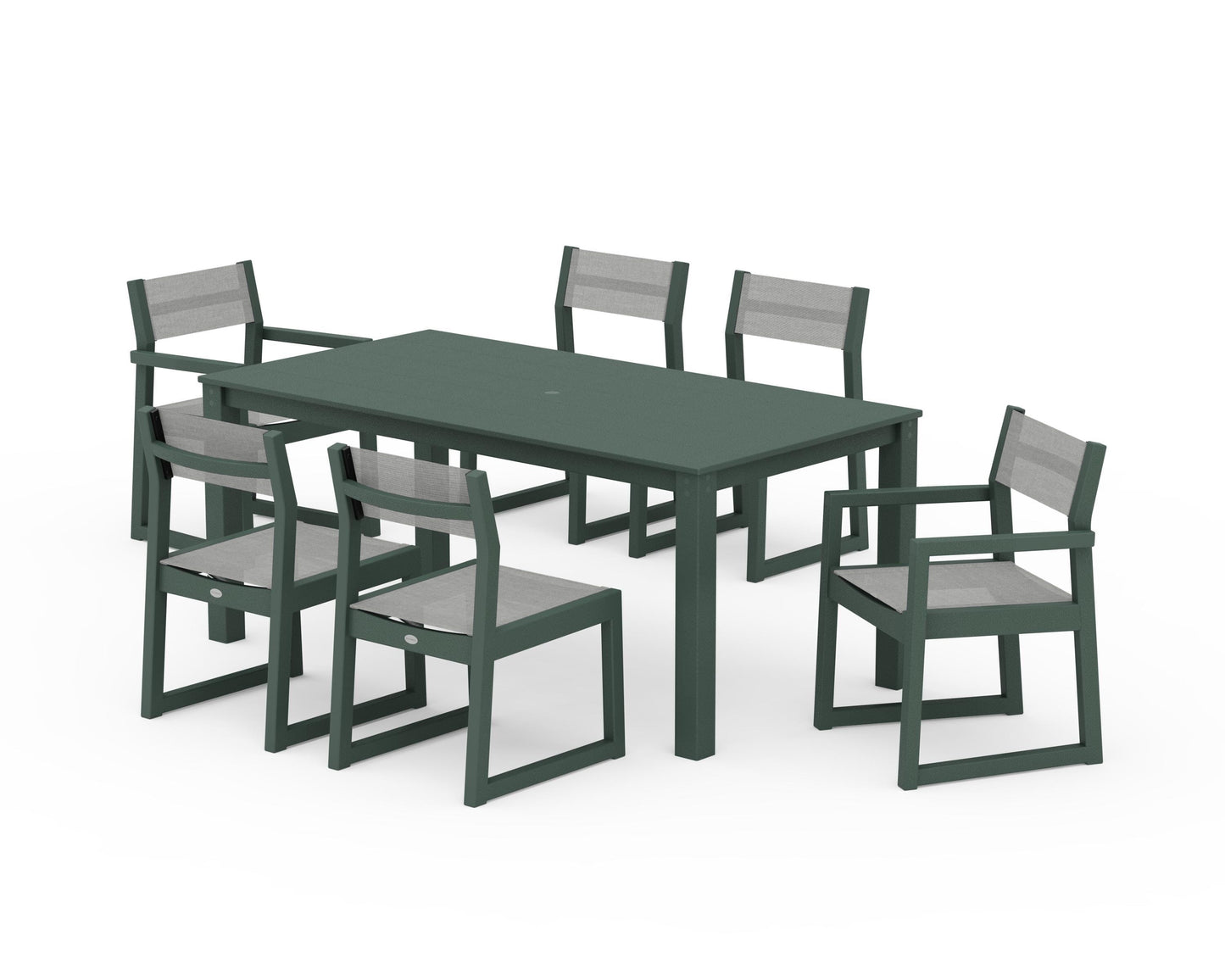 EDGE Sling 7-Piece Parsons Dining Set