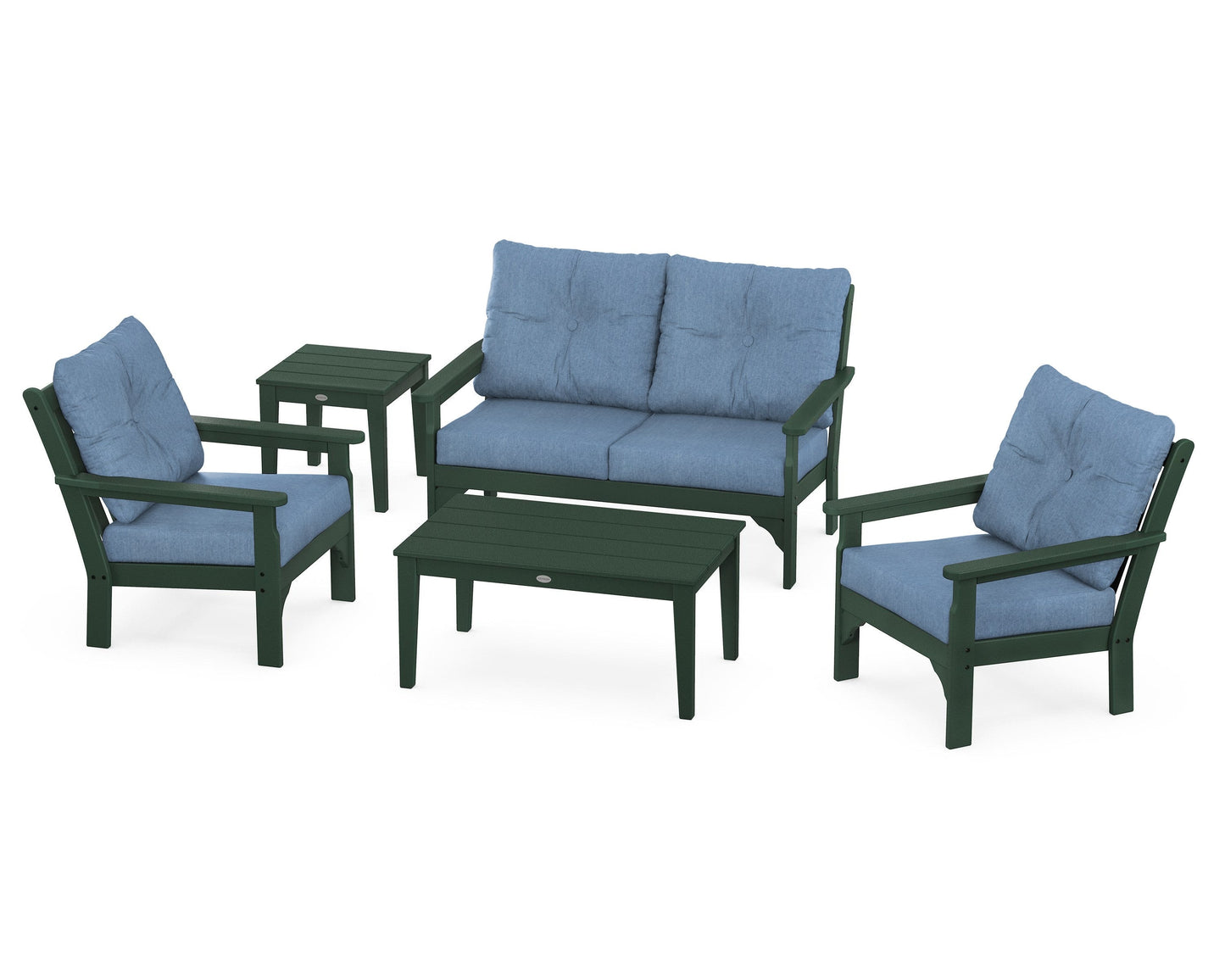 Vineyard 5-Piece Deep Seating Set
