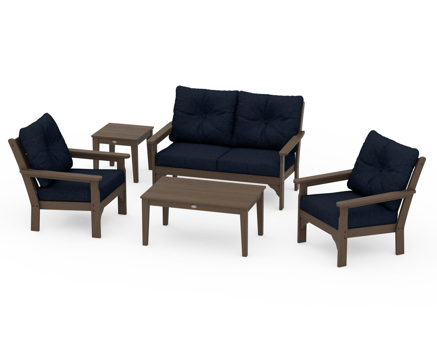 Vineyard 5-Piece Deep Seating Set