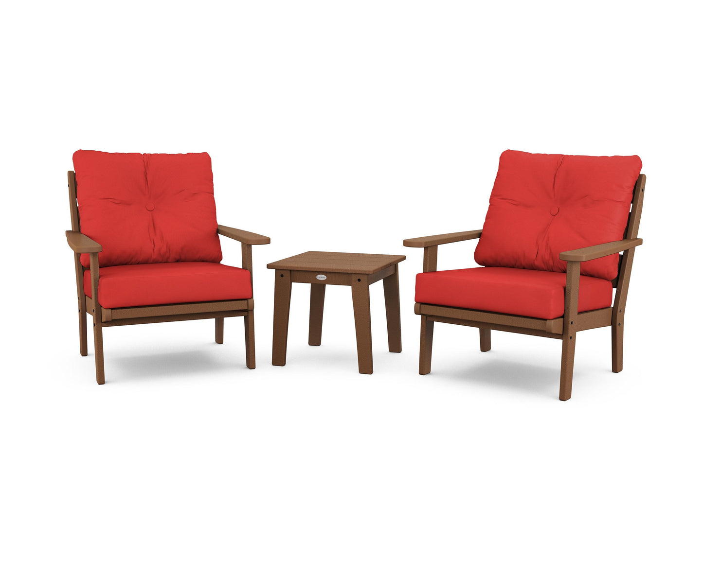 Lakeside 3-Piece Deep Seating Chair Set