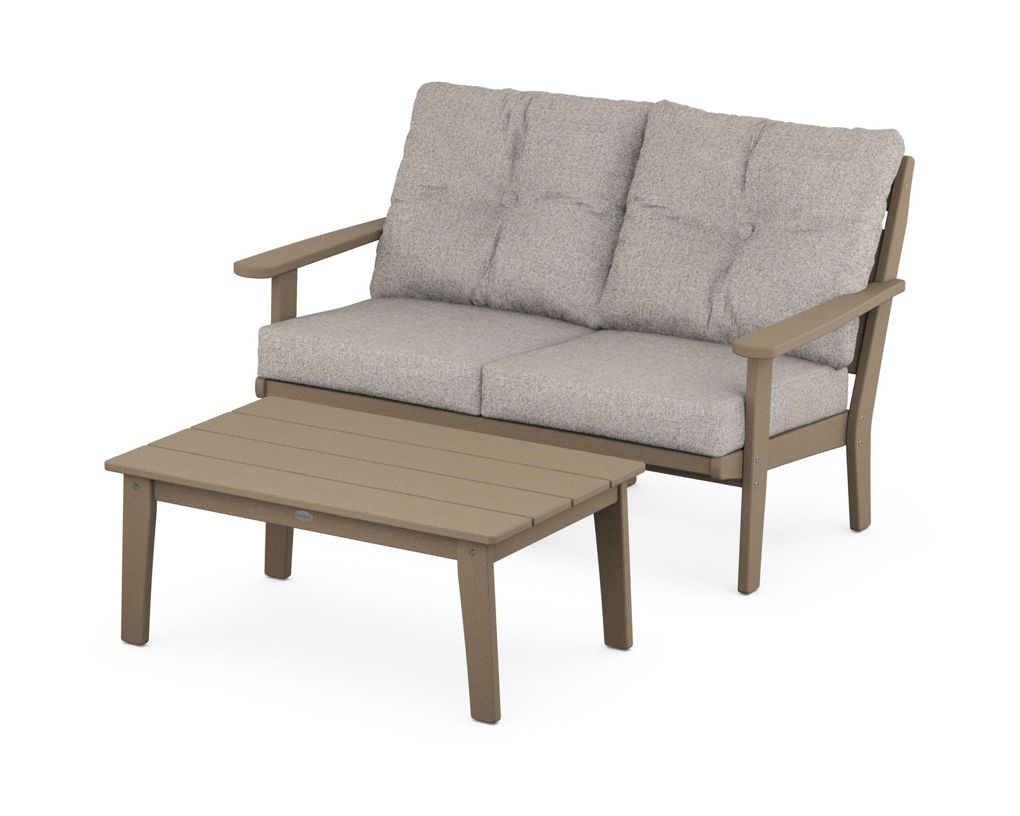 Lakeside 2-Piece Lounge Loveseat Set