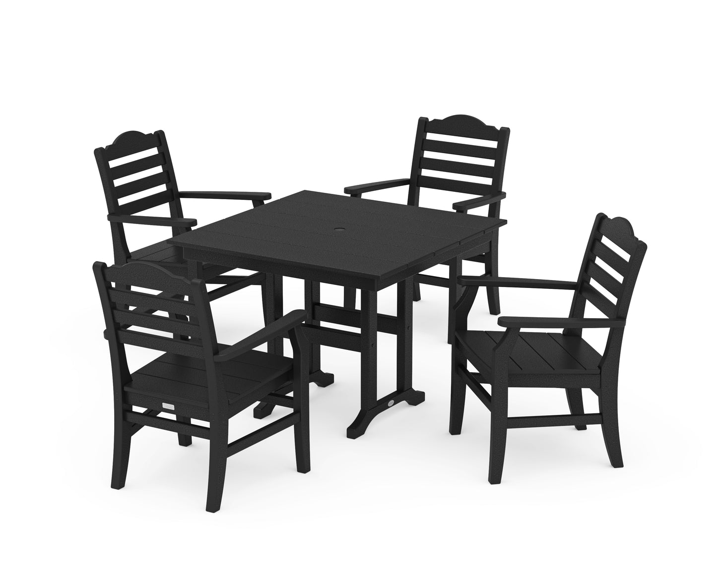 Savannah 5-Piece Farmhouse Dining Set