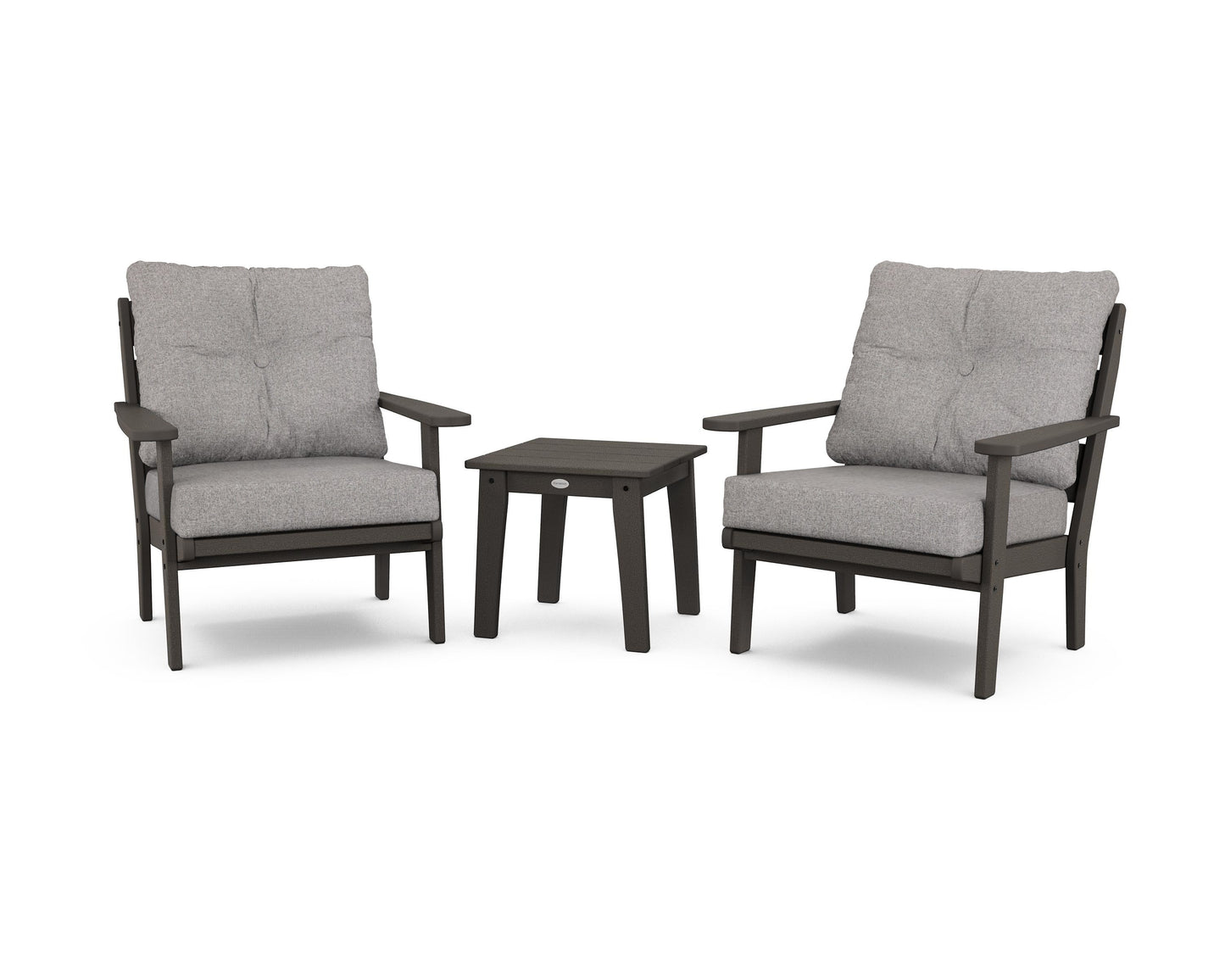 Lakeside 3-Piece Deep Seating Chair Set