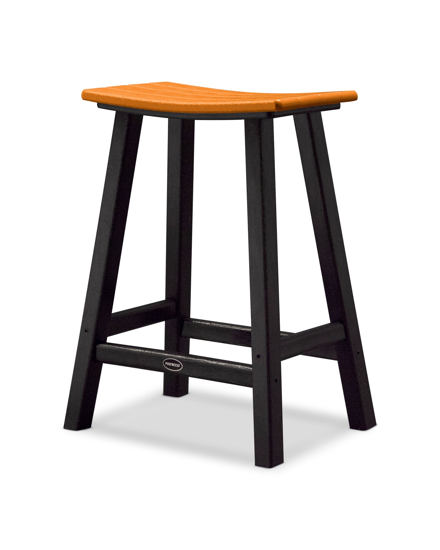 Contempo 24" Saddle Counter Stool