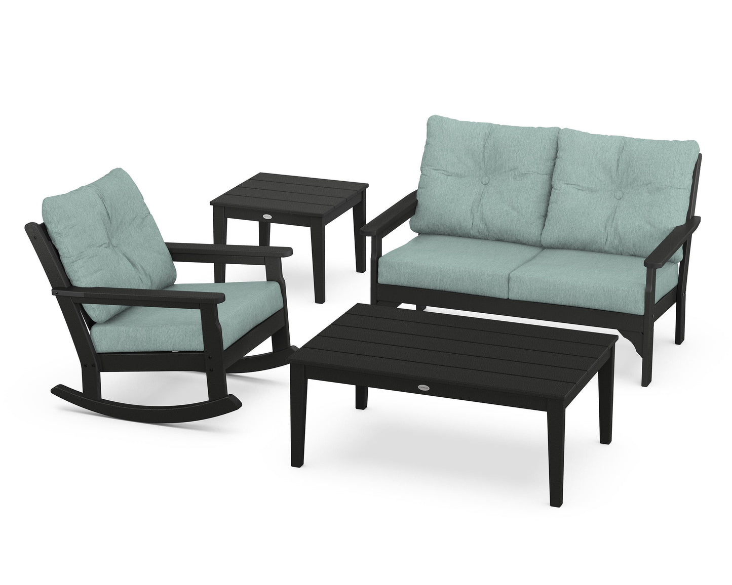 Vineyard 4-Piece Deep Seating Rocker Set