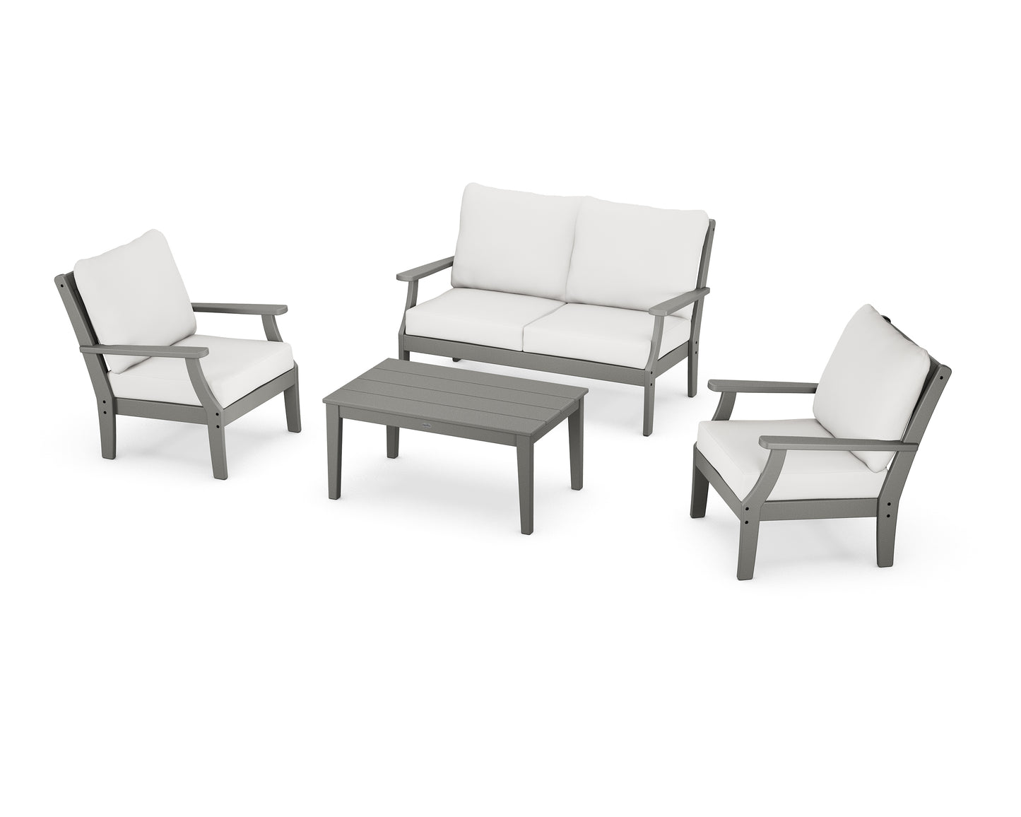 Braxton 4-Piece Deep Seating Chair Set
