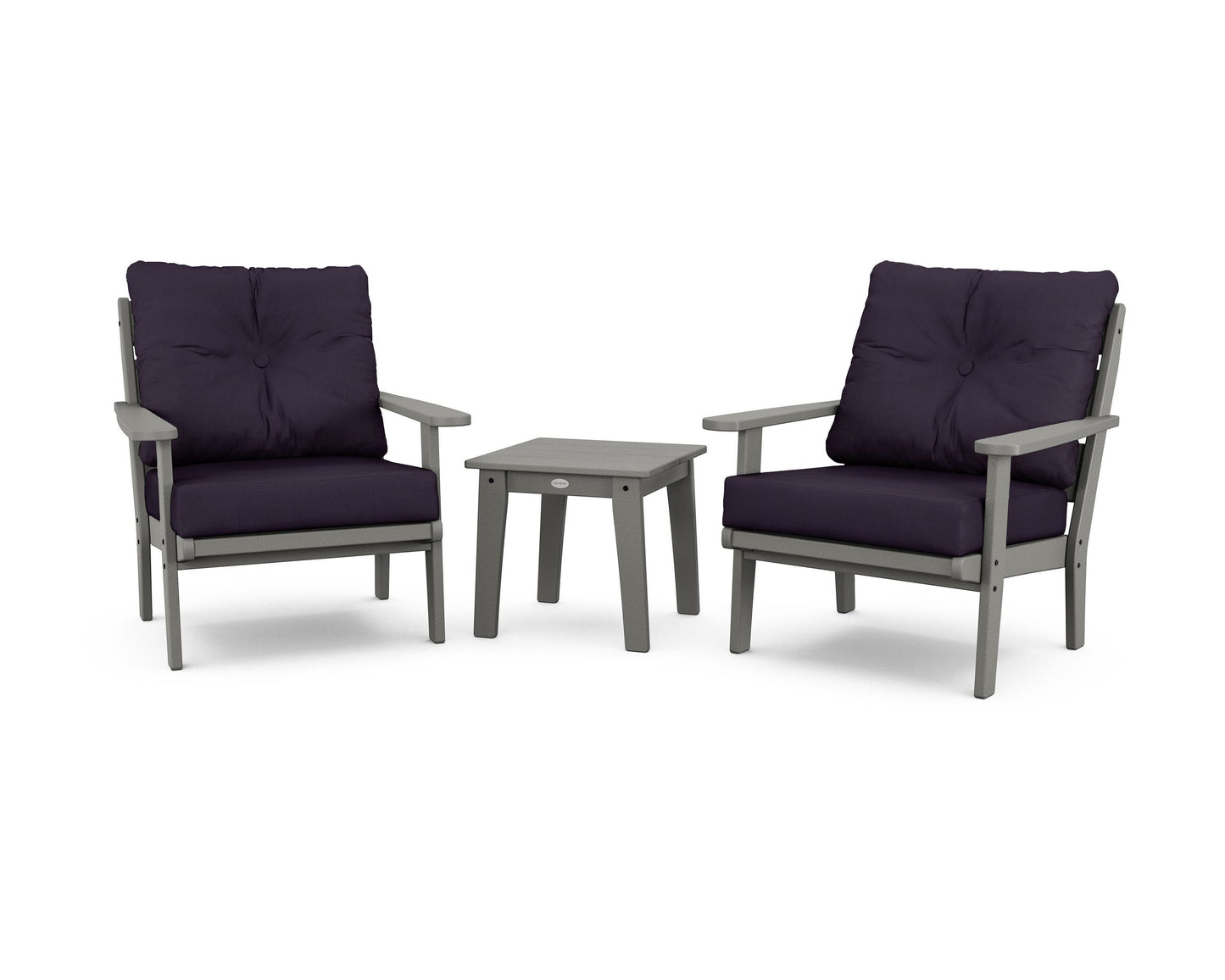 Lakeside 3-Piece Deep Seating Chair Set