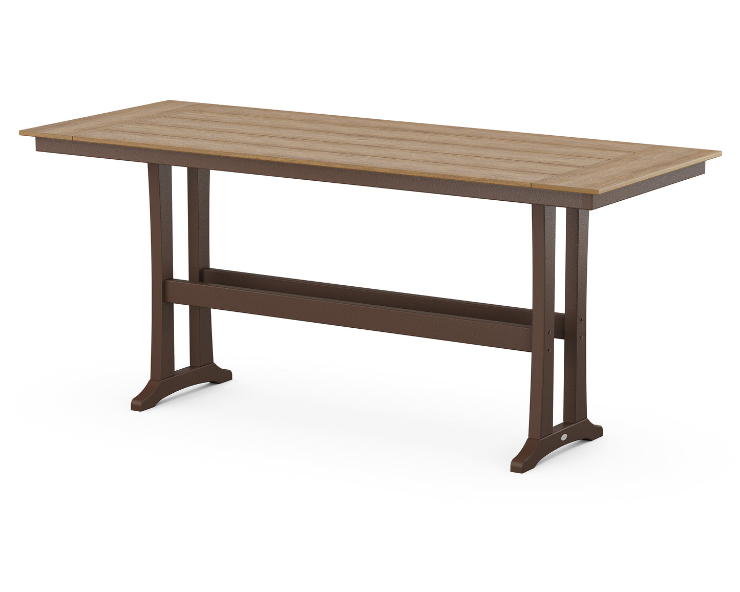 Farmhouse Trestle 38" x 96" Bar Table