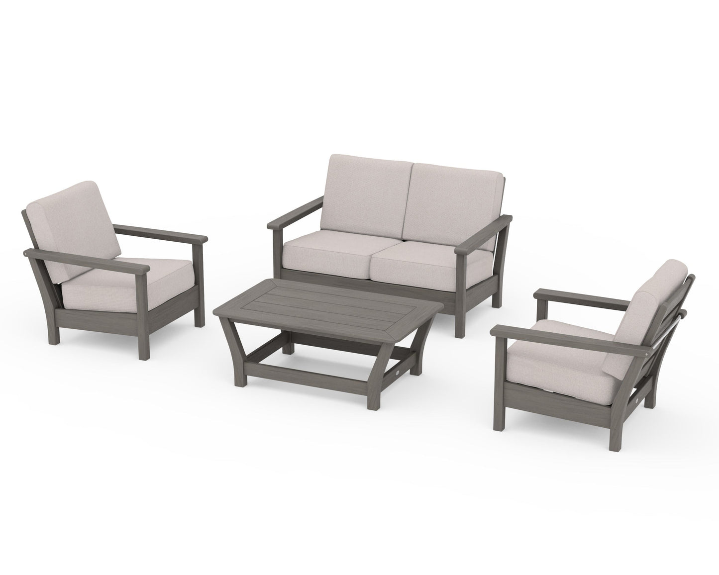 Harbour 4-Piece Deep Seating Set