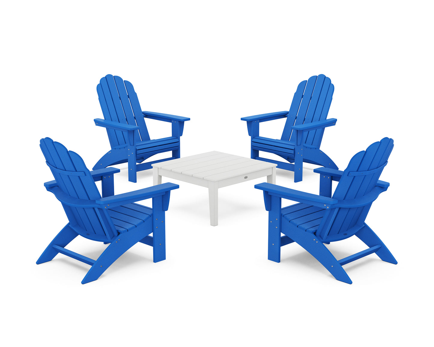 5-Piece Vineyard Grand Adirondack Chair Conversation Group