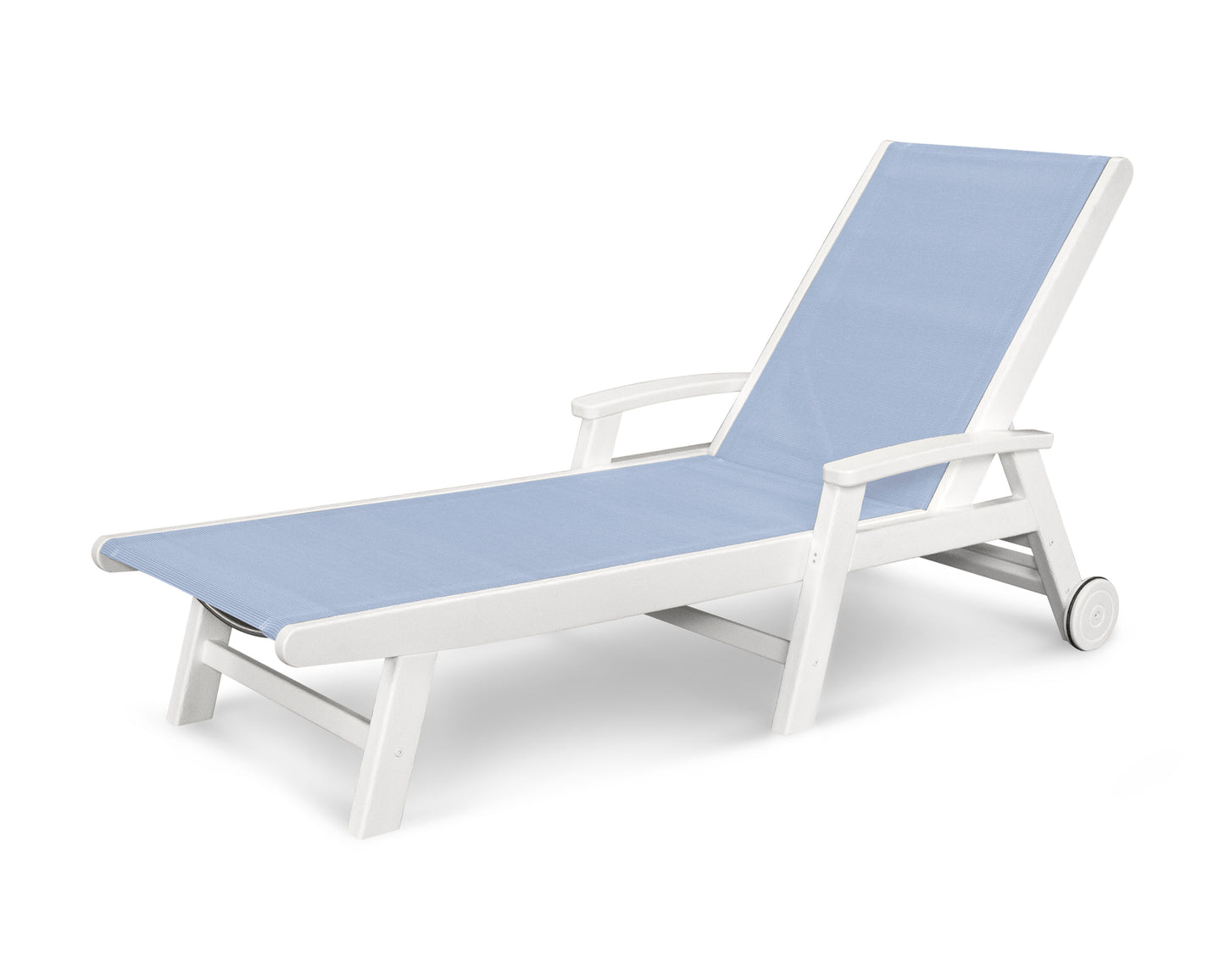 Coastal Chaise with Wheels