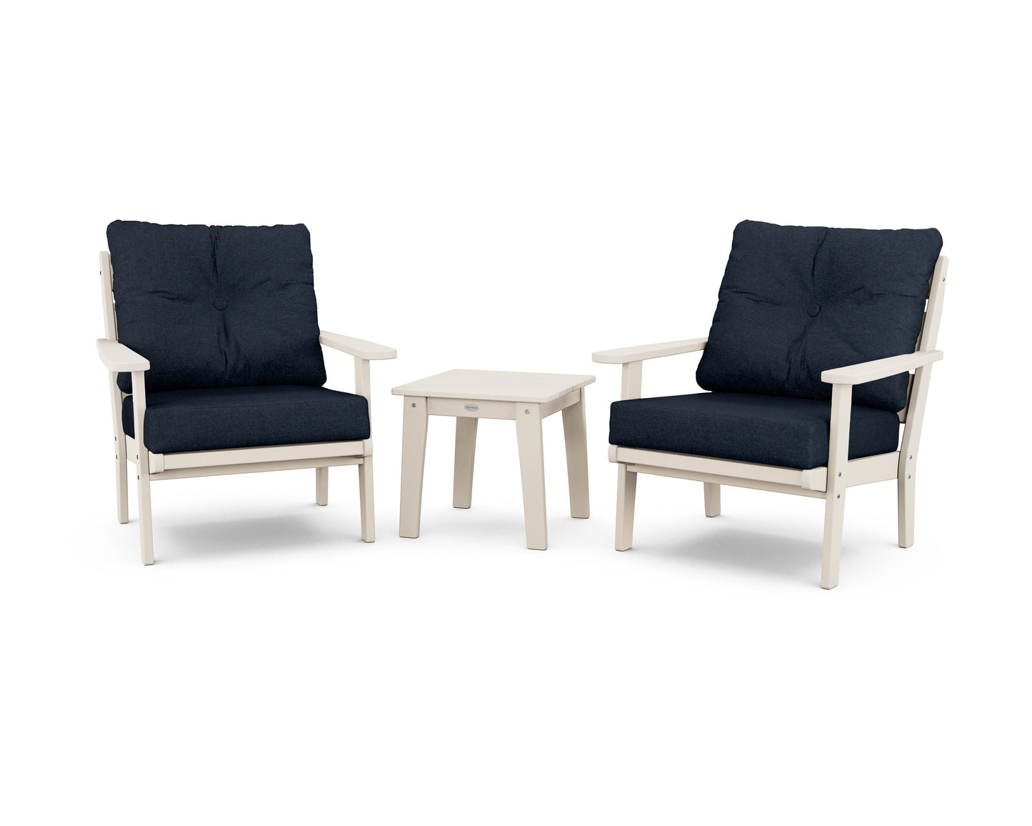 Lakeside 3-Piece Deep Seating Chair Set